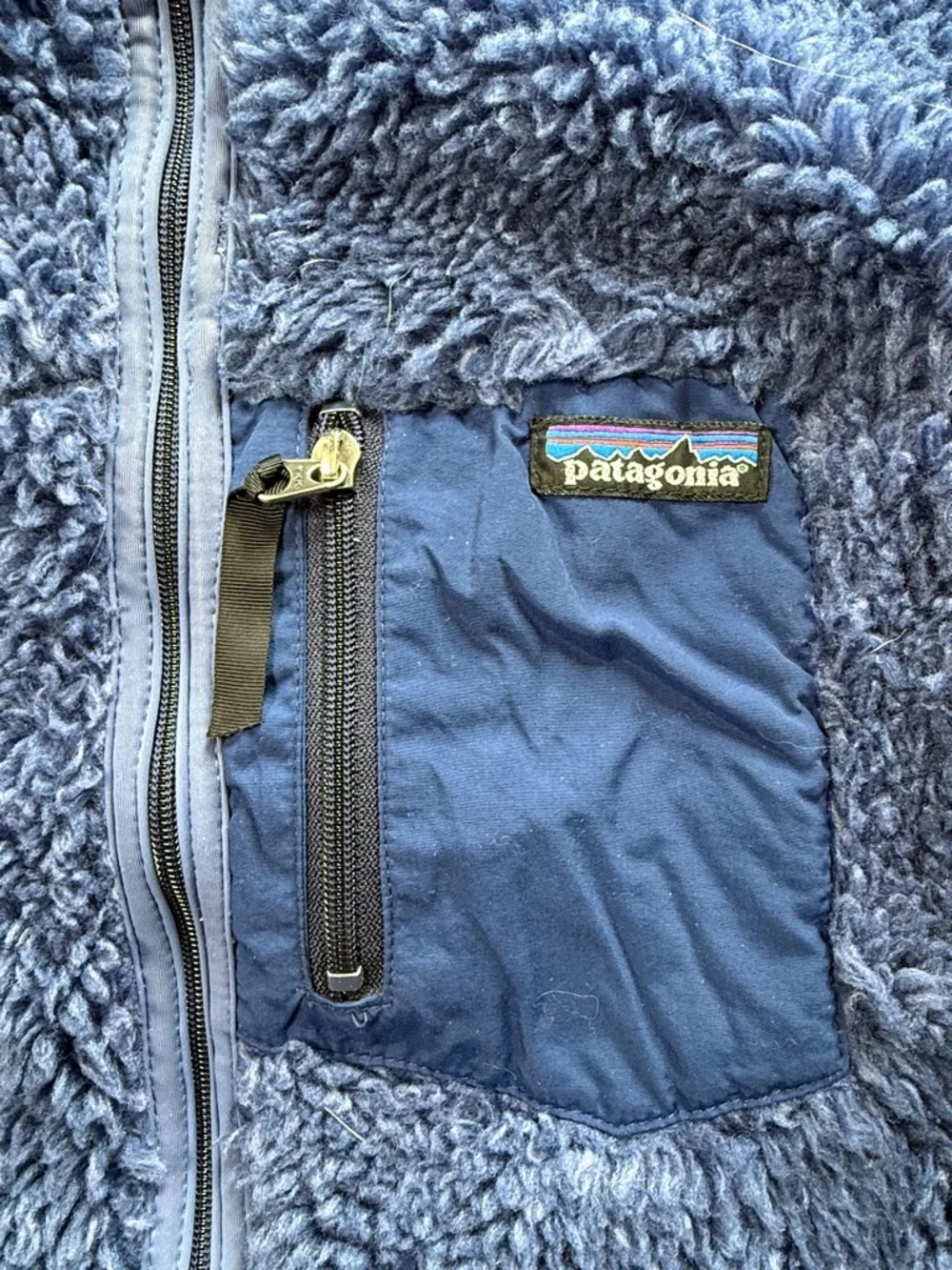 Patagonia Vintage Kids Retro Cardigan Fleece Jacket Medium Made in USA